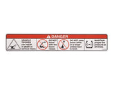 4110137 Decal Tip Over Hazard | JLG